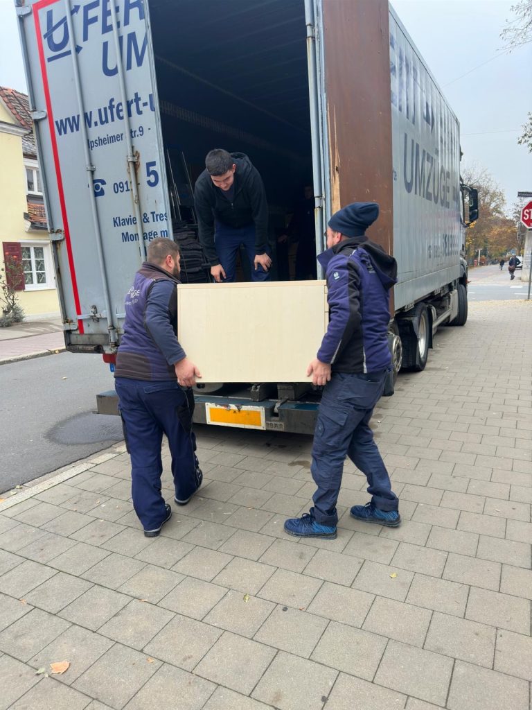 Temporäre Halteverbotszone für Umzug Nürnberg