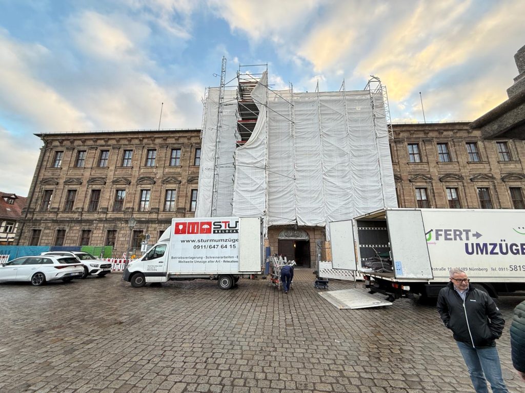 Fernumzug in Nürnberg: Professionelle LKW-Beladung durch Umzugsfirma