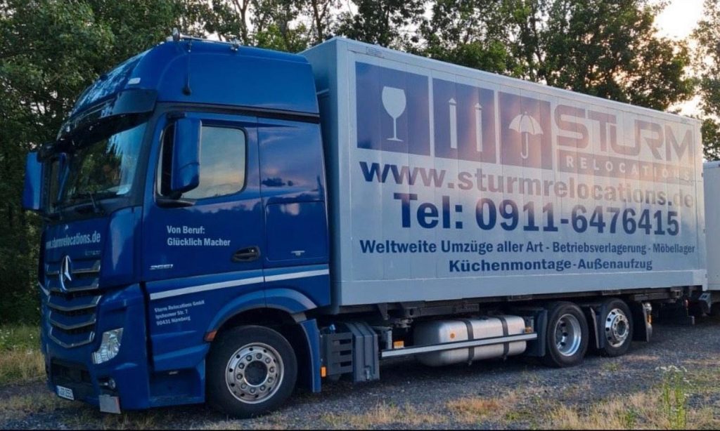 Auslandsumzug Nürnberg internationaler Umzug Service